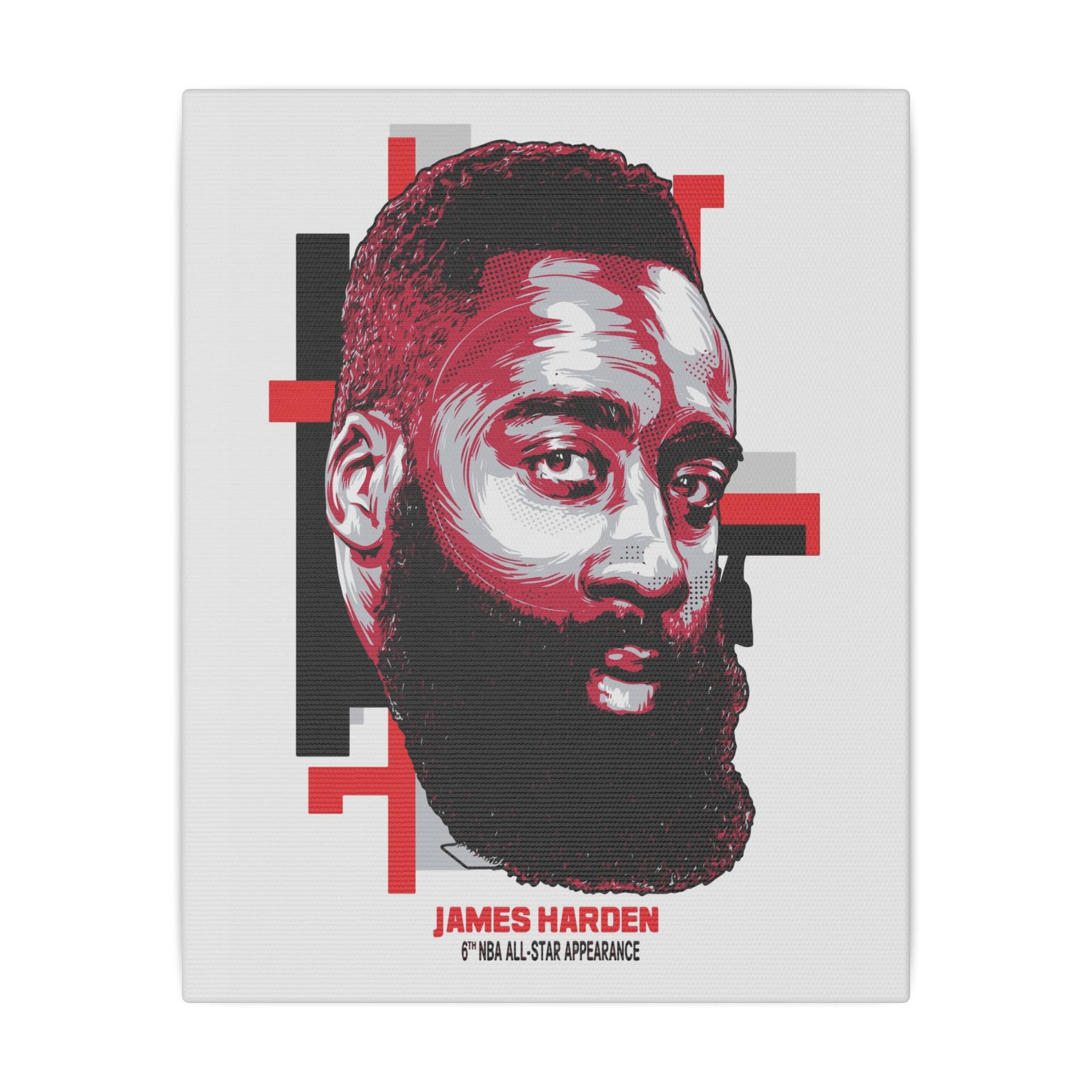 James Harden NBA All-Star Canvas Wall Art - CreativeRino