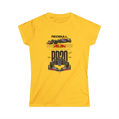 Red Bull Racing RB0 Women's Softstyle Tee - Car T-shirt - CreativeRino