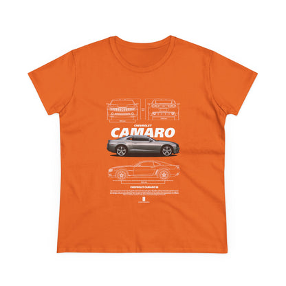 Chevrolet Camaro Women's Tee - Classic Car T-shirt - CreativeRino