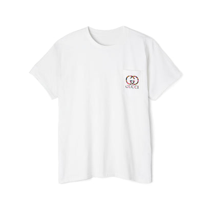 Gucci Unisex Heavy Cotton Pocket Tee - Stylish & Comfortable Everyday Wear - CreativeRino