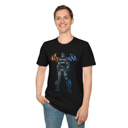 Vintage Batman Graphic Unisex Softstyle T-Shirt - CreativeRino