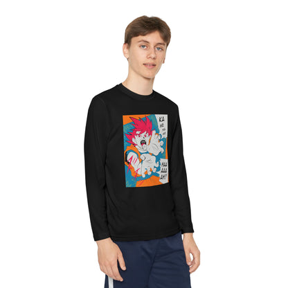 Dragon Ball Youth Long Sleeve Tee - Anime Graphic Design T-shirt - CreativeRino
