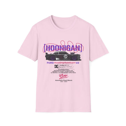 Hoonigan Unisex Softstyle T-Shirt - Perfect for Car Enthusiasts - CreativeRino