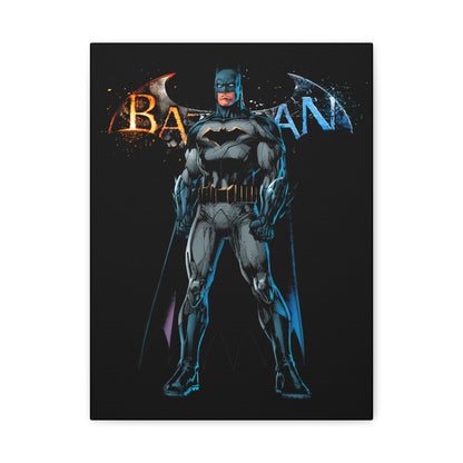 Batman Matte Canvas Wall Art - Stretched 1.25" - CreativeRino