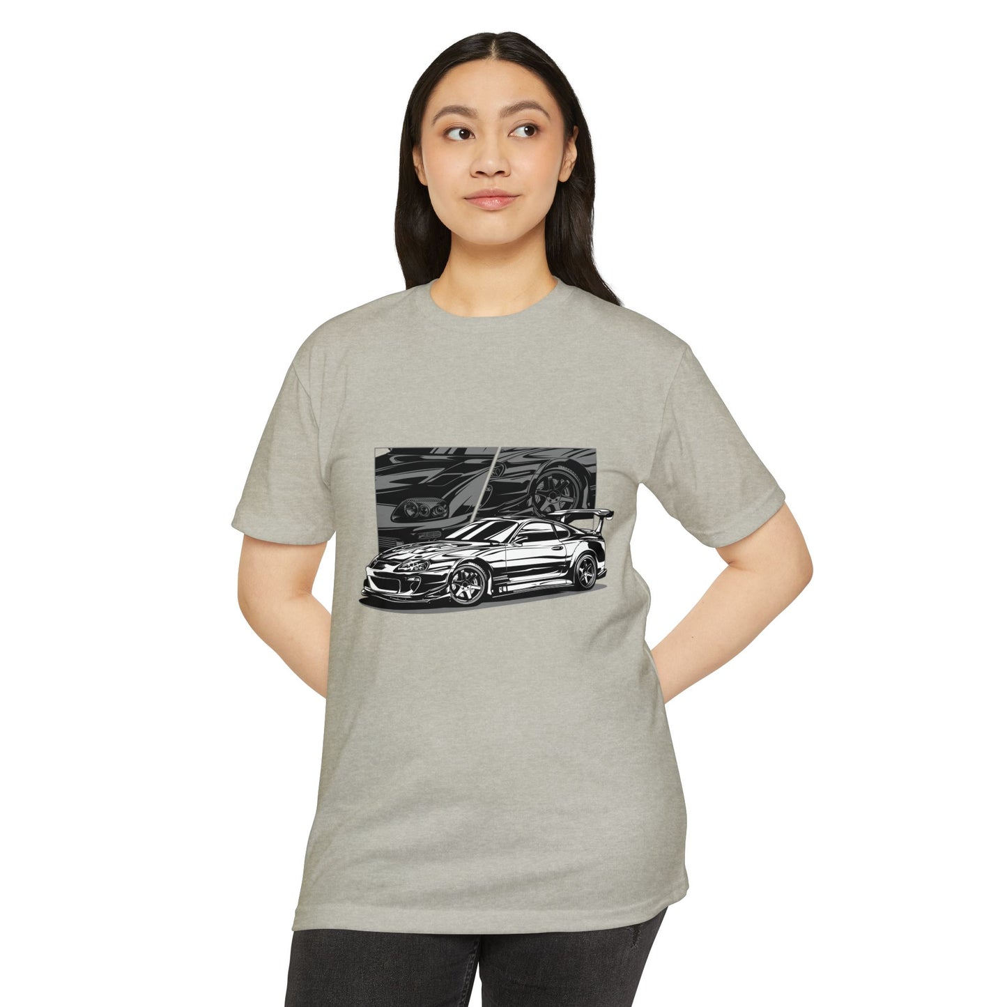Sports Racing Car Graphic Unisex T-Shirt - Perfect T-shirt for Auto Enthusiasts - CreativeRino