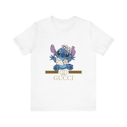 Stitch Gucci Unisex Jersey Short Sleeve Tee - CreativeRino