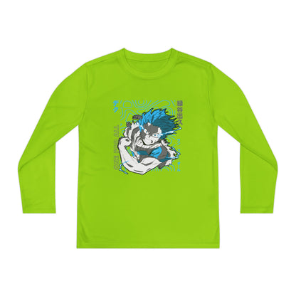 My Hero Academia Youth Long Sleeve Competitor Tee - Stylish Graphic T-shirt for Anime Fans - CreativeRino