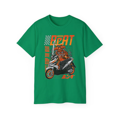 Honda Beat Motorcycle Tee - Unisex Ultra Cotton T-shirt with Cool Graphic Design - CreativeRino
