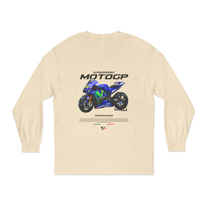 MotoGP Unisex Classic Long Sleeve T-Shirt Valentino Rossi Design - CreativeRino