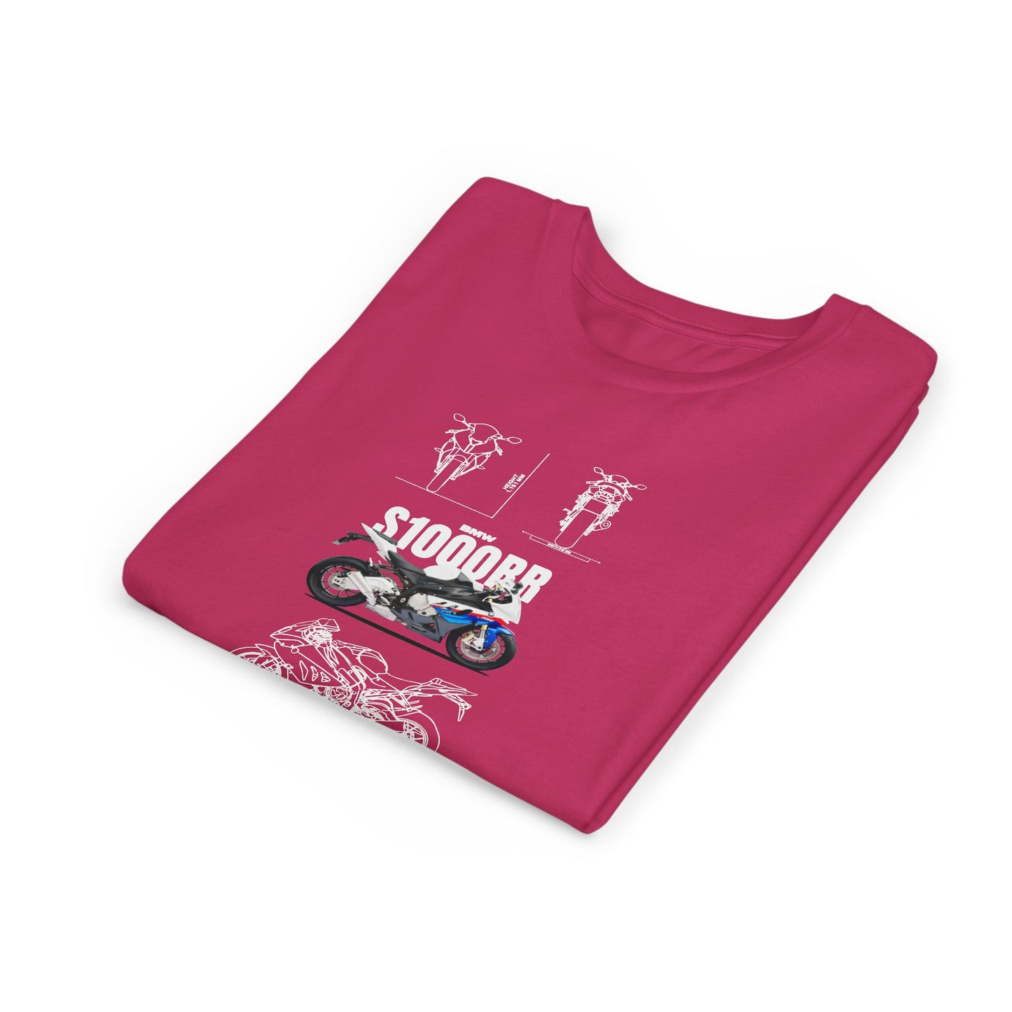 BMW S1000RR Youth Short Sleeve Tee - Perfect for Young Riders - CreativeRino