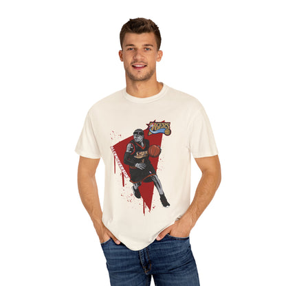 Allen Iverson Basketball Unisex T-shirt - Sports Fan Tee with Graphic Print - CreativeRino