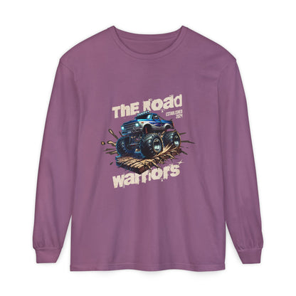 Monster Truck Long Sleeve T-Shirt - The Road Warriors Design - CreativeRino