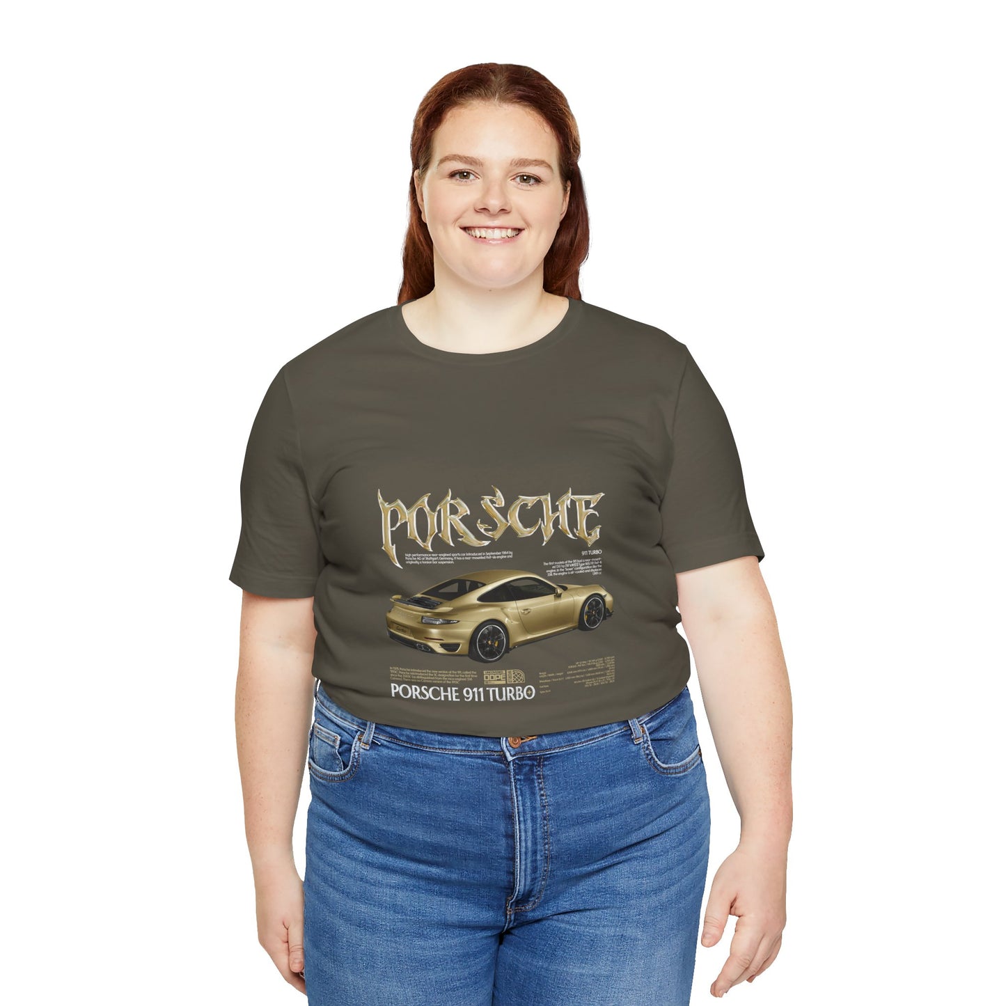 Porsche 911 Turbo Graphic Tee for Car Enthusiasts - CreativeRino