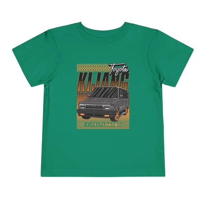 Kijang Grand Extra Graphic Toddler Tee - Cool Car T-shirt Design for Kids - CreativeRino