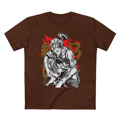 Anime Graphic Tee - Record of Ragnarok Warrior T-shirt Design - CreativeRino