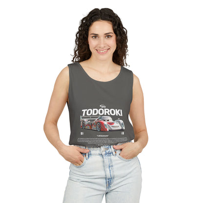 Shu Todoroki Unisex Garment-Dyed Tank Top - | Cat T-shirt Racing Design - CreativeRino