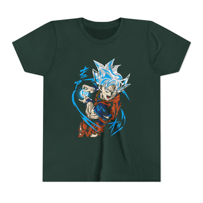 Youth Anime Graphic Tee - Super Saiyan T-shirt - CreativeRino