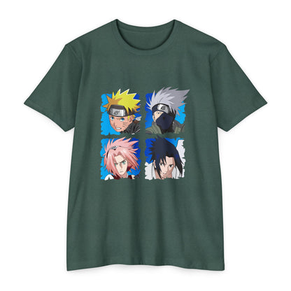 Anime Character Unisex T-shirt - Naruto Inspired Design - CreativeRino