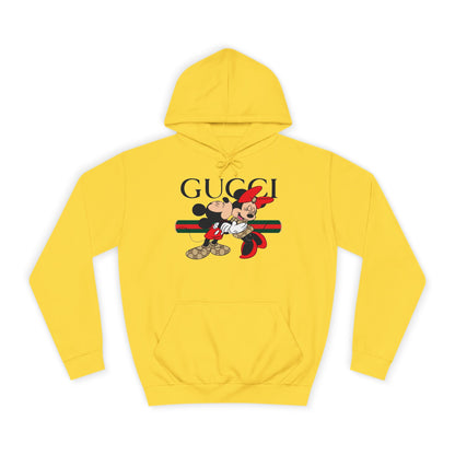 Cute Mickey & Minnie Unisex College Hoodie - Stylish Disney Apparel - CreativeRino