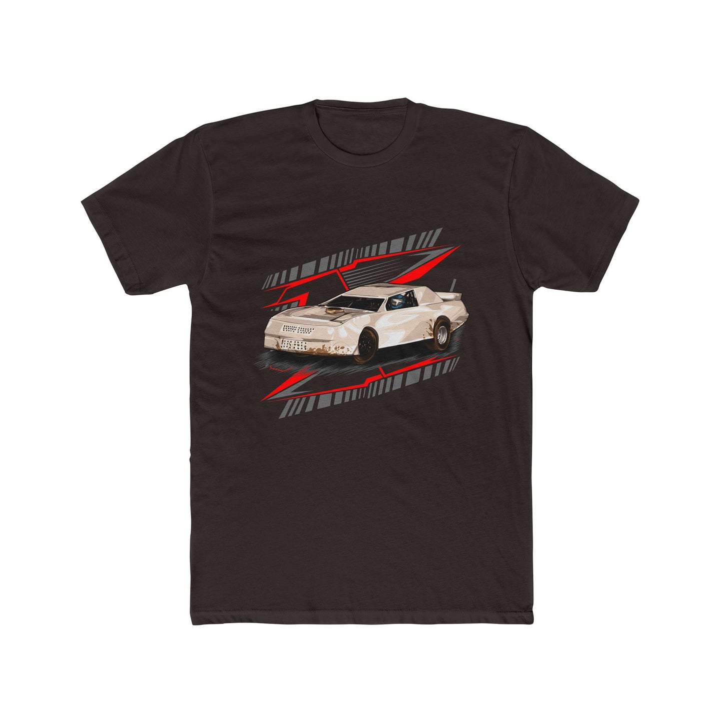 Retro Race Car Unisex Cotton Crew Tee - CreativeRino