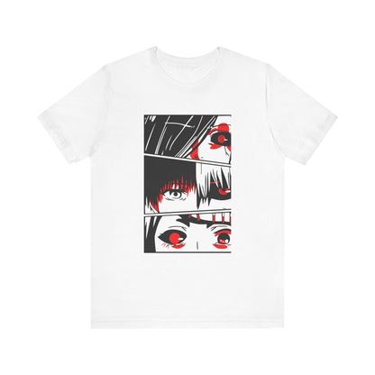 Eye-Catching Unisex Anime Tee - Stylish Graphic Design for Tokyo Ghoul Fans - CreativeRino