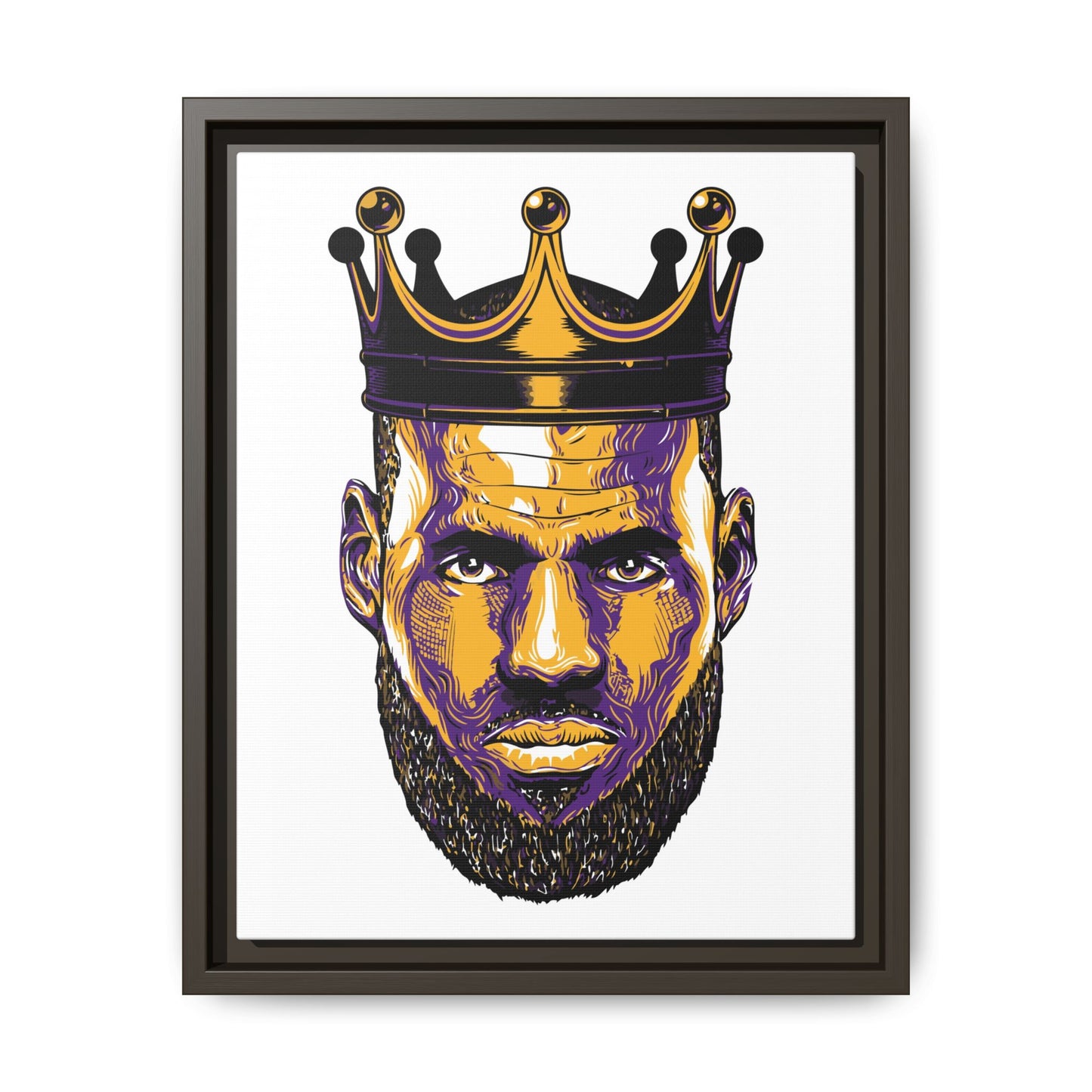 Matte Canvas, Framed (Multi-color) - CreativeRino