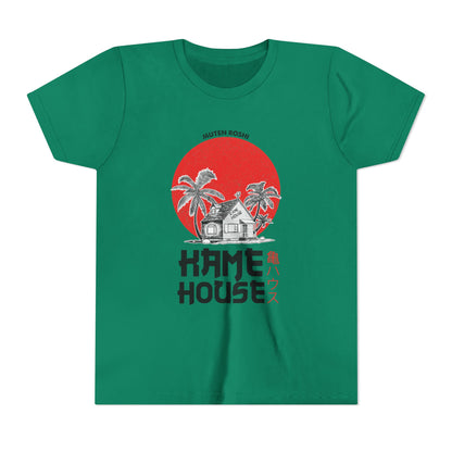 Dragon Ball Youth Short Sleeve Tee - Retro Kame House Design - Anime Perfect T-shirt for Summer Fun - CreativeRino