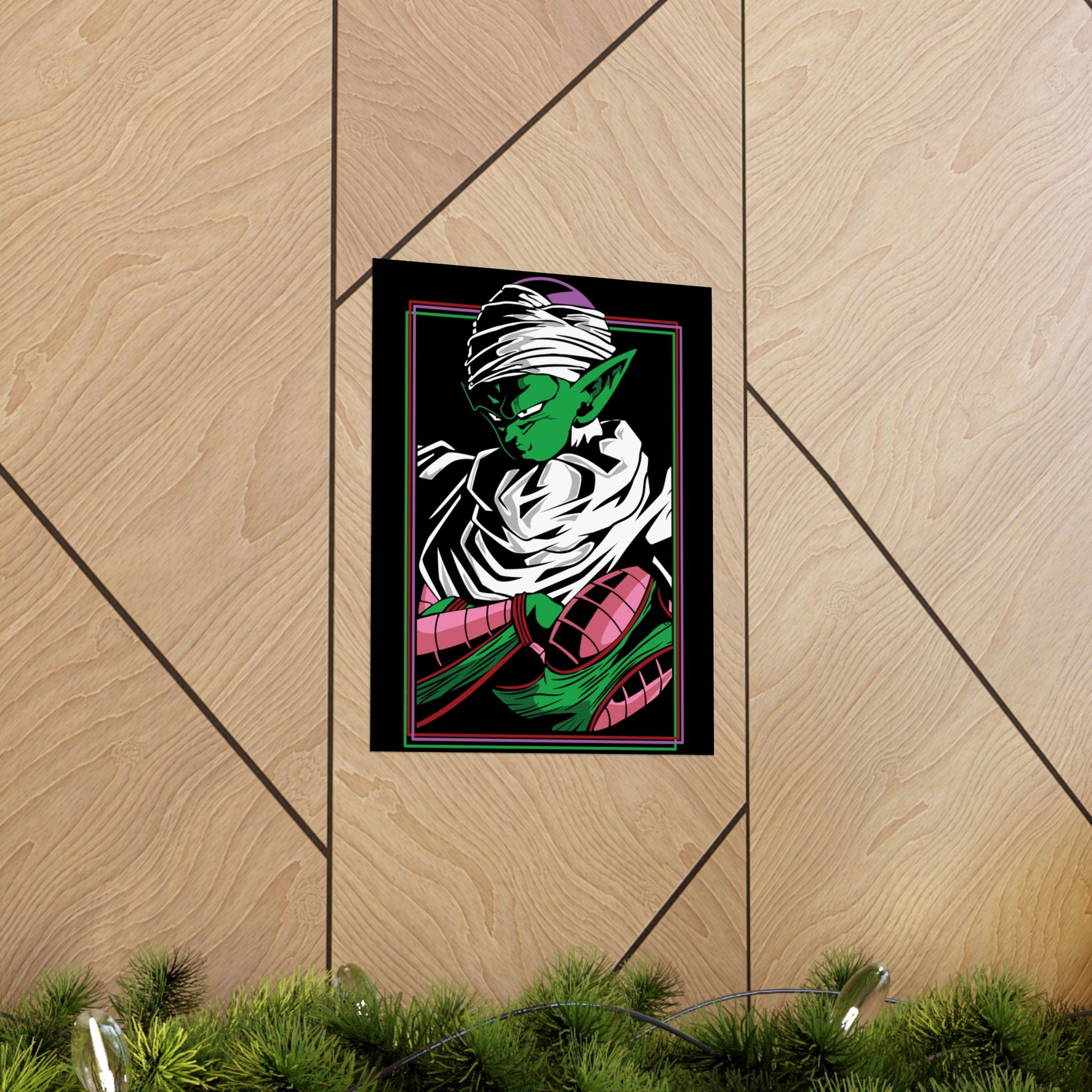 Dragon Ball Z Matte Vertical Poster - Framed Anime Art Print - CreativeRino