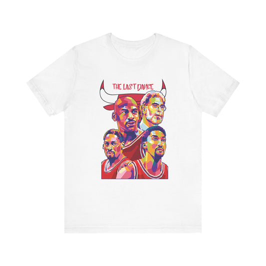 Unisex chicago bulls Jersey Short Sleeve Tee Basketball T-shirt - CreativeRino