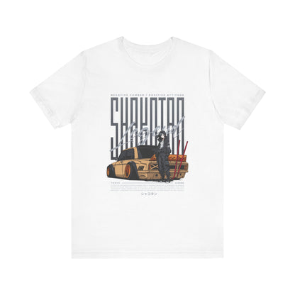 Vintage Graphic Car Tee - Negative Energy, Positive Attitude Car T-shirt - CreativeRino