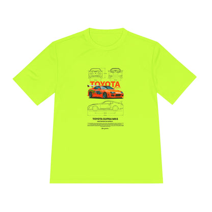 Toyota Supra MK4 Unisex Moisture Wicking Tee – Perfect T-shirt for Car Enthusiasts - CreativeRino