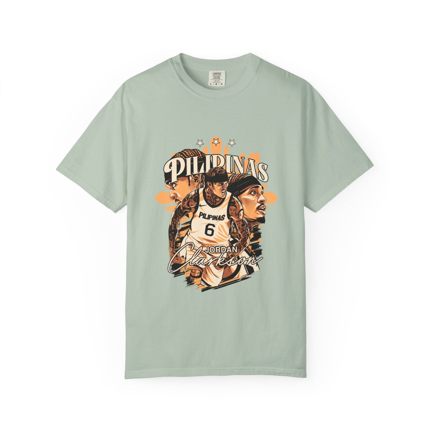 Philippines Graphic T-shirt - Vintage Style for Jordan Clarkson Basketball Fans tee - CreativeRino