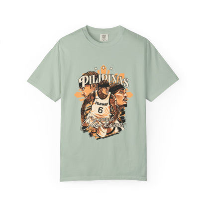 Philippines Graphic T-shirt - Vintage Style for Jordan Clarkson Basketball Fans tee - CreativeRino