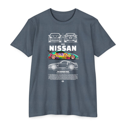 Vintage Nissan 350Z Unisex T-Shirt | Automotive Racing Graphic Tee - CreativeRino