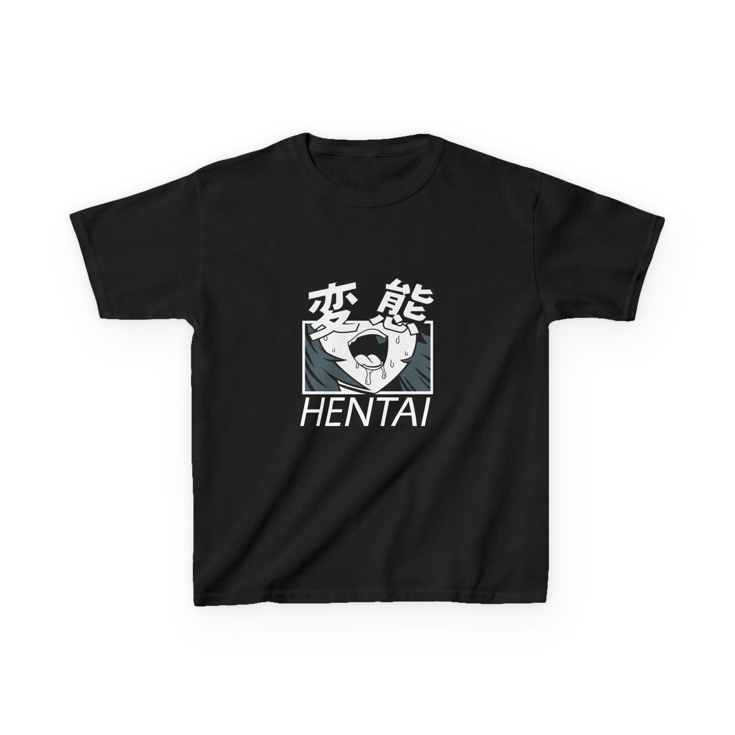 Hentai Kids Cotton Tee - Cool Graphic Design T-shirt for Boys and Girls - CreativeRino