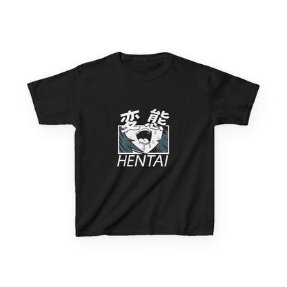 Hentai Kids Cotton Tee - Cool Graphic Design T-shirt for Boys and Girls - CreativeRino