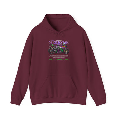 Kawasaki ZX10R Unisex Heavy Blend™ Hooded Sweatshirt - Trickstar Motorcycle Design - CreativeRino
