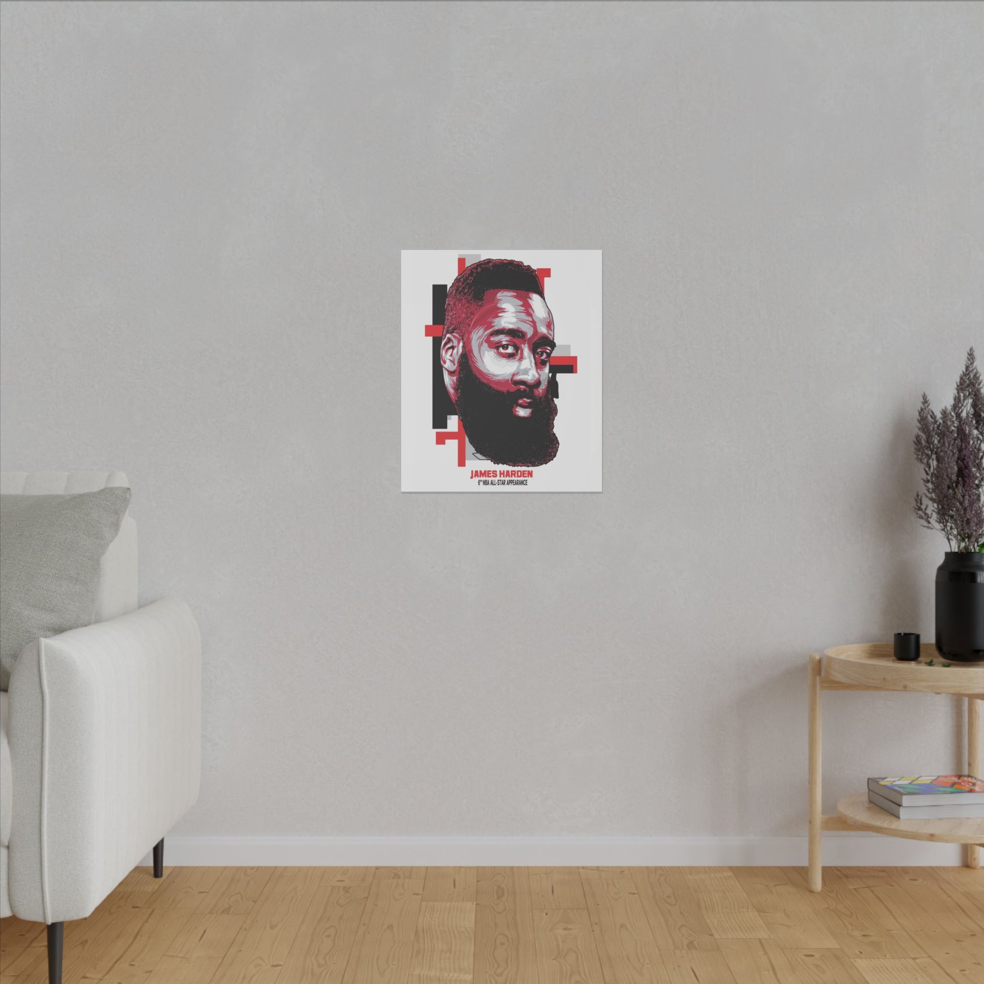 James Harden NBA All-Star Canvas Wall Art - CreativeRino