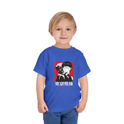 Anime Toddler Short Sleeve Tee - Tokyo Ghoul T-shirt Design - CreativeRino
