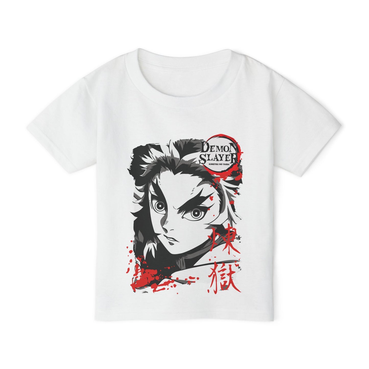 Demon Slayer Toddler T-Shirt - Cute Anime Design for Kids - CreativeRino