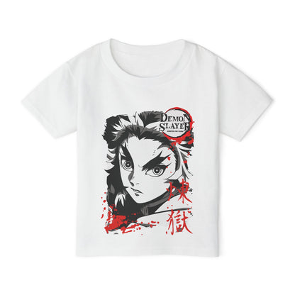 Demon Slayer Toddler T-Shirt - Cute Anime Design for Kids - CreativeRino