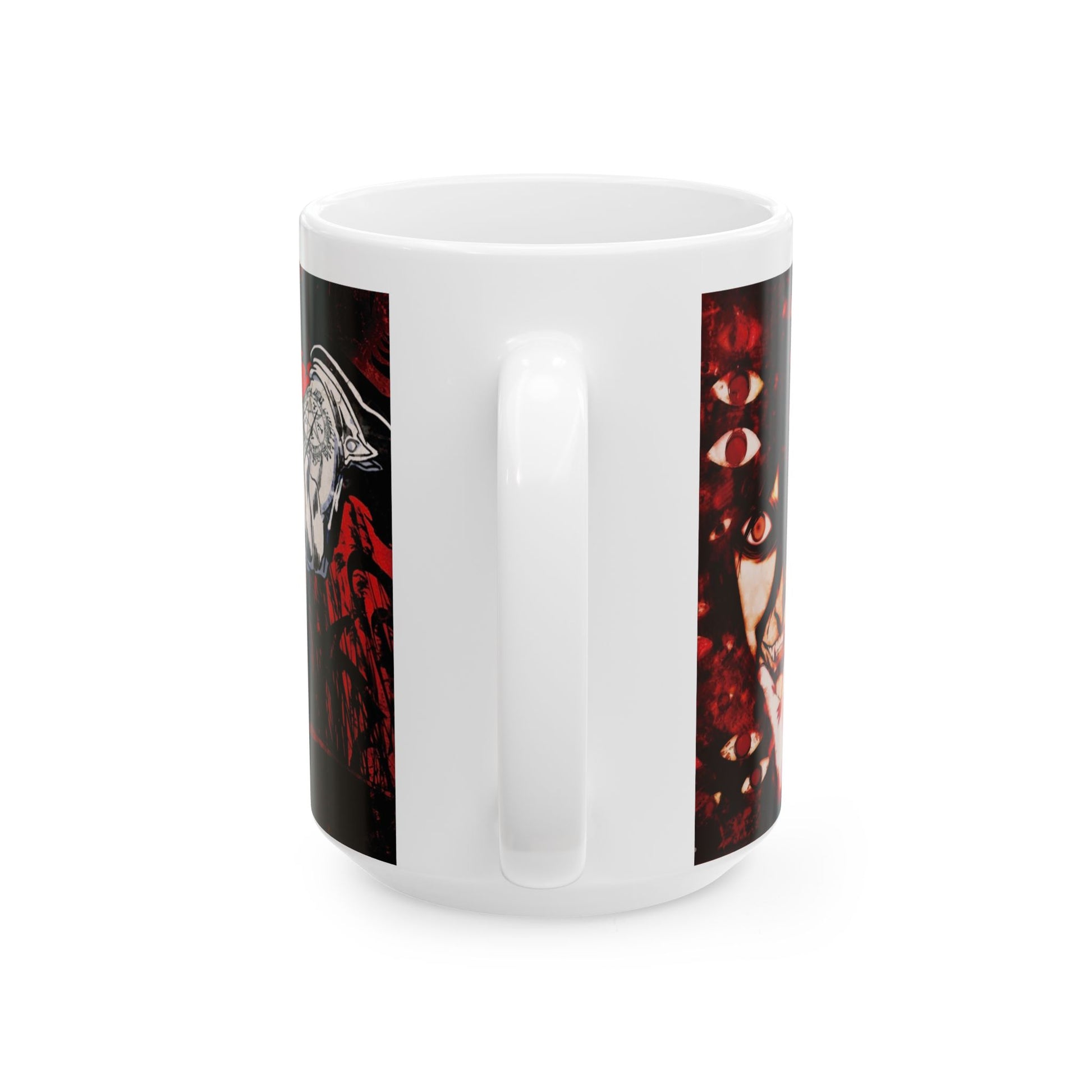 Hellsing Gothic Fantasy Ceramic Mug - Perfect for Coffee Lovers and Collectors - CreativeRino