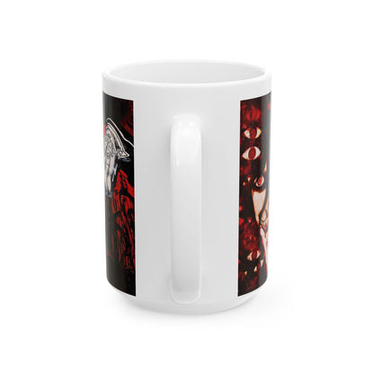 Hellsing Gothic Fantasy Ceramic Mug - Perfect for Coffee Lovers and Collectors - CreativeRino