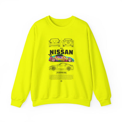 Vintage Nissan 350Z Graphic Unisex Heavy Blend™ Crewneck Sweatshirt - CreativeRino