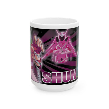 Shun Ceramic Coffee Mug - Vibrant Anime Design - Perfect Gift for Fans - CreativeRino