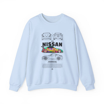 Vintage Nissan 350Z Graphic Unisex Heavy Blend™ Crewneck Sweatshirt - CreativeRino