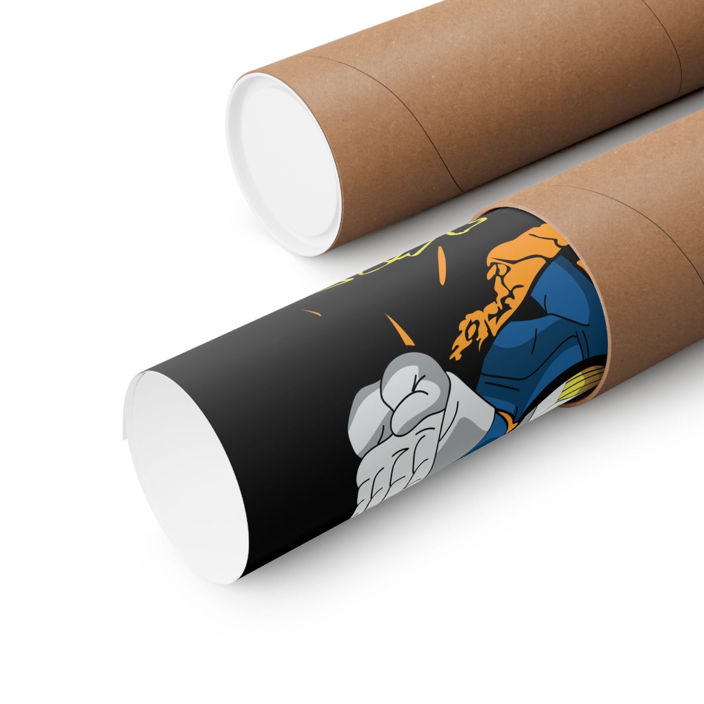 Dragon Ball Z Matte Vertical Poster - Galick Gun Artwork - CreativeRino