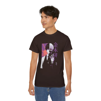 Anime-Inspired Unisex Ultra Cotton Tee – Tokyo Ghoul Design, Perfect T-shirt for Fans! - CreativeRino