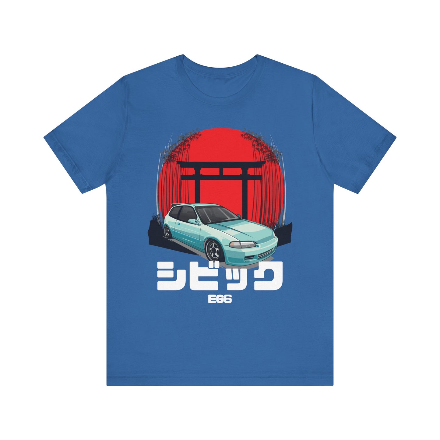 Hinda Civic Estilo Car Art Tee - Retro Aesthetic Automotive T-Shirt - CreativeRino