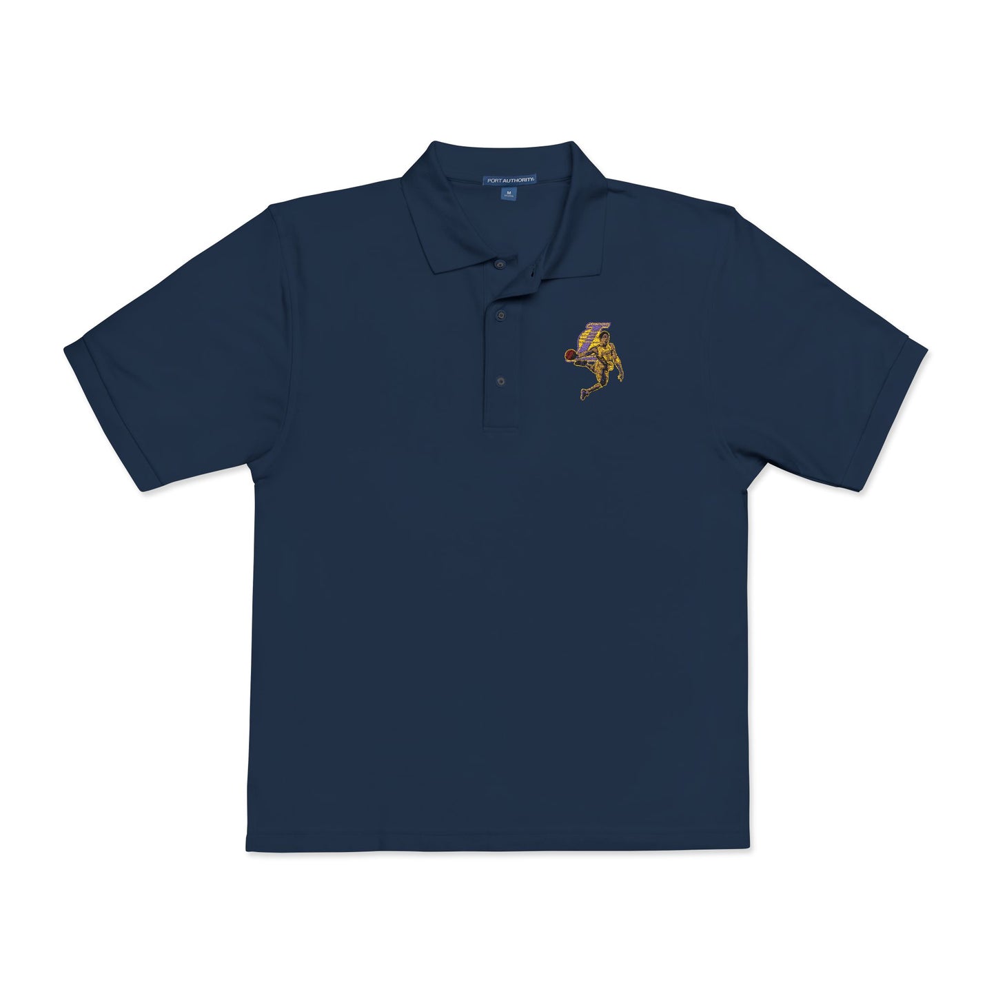 Stylish Embroidered Unisex Polo Shirt - Kobe Bryant Perfect T-shirt for Sports Fans - CreativeRino